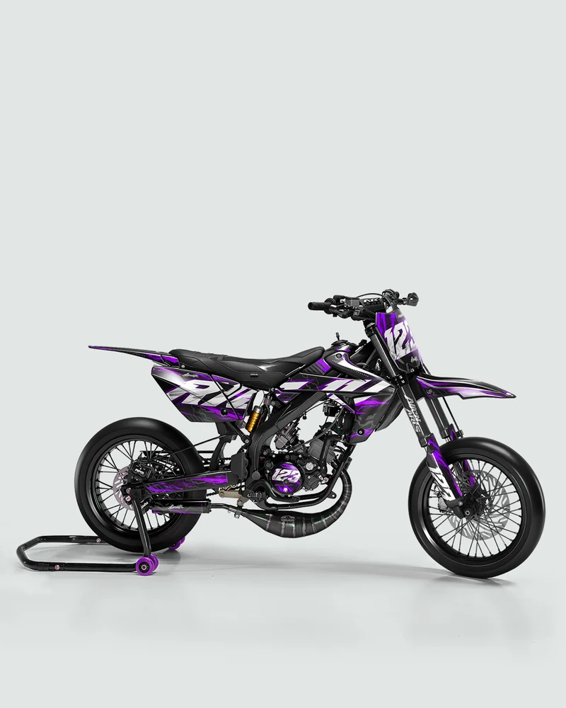 STORMX - Kit deco RIEJU 50cc - Violet