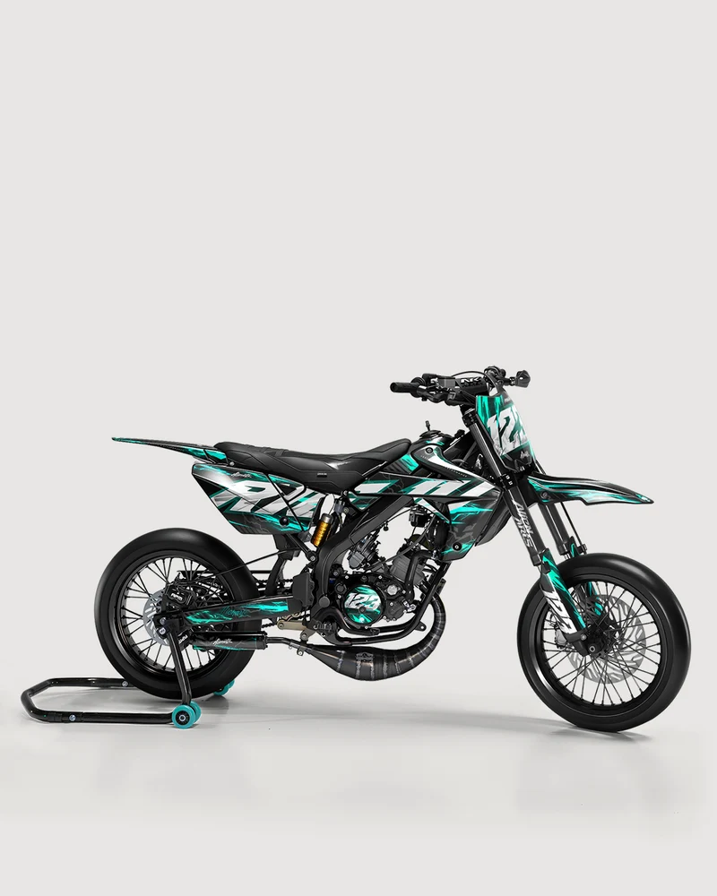 STORMX - Kit deco RIEJU 50cc - Turquoise