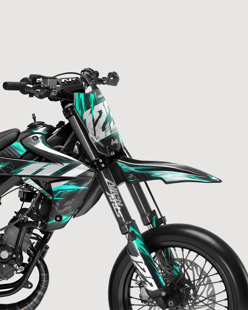 STORMX - Kit deco RIEJU 50cc - Turquoise