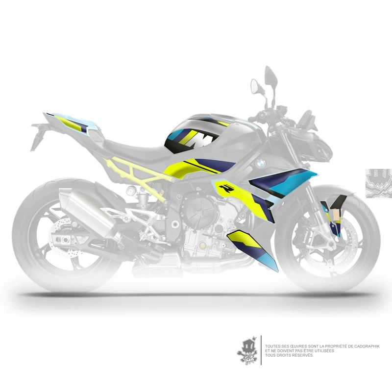 BMW-KIT DÉCO-S1000R-M-BLUEFIRE