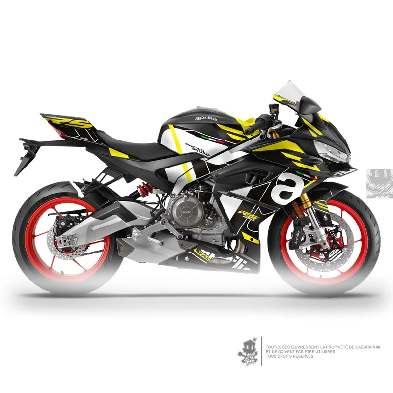 APRILIA KIT DÉCO - RS 660 RACING SQUAD-ACIDE 25 - ONLY 50