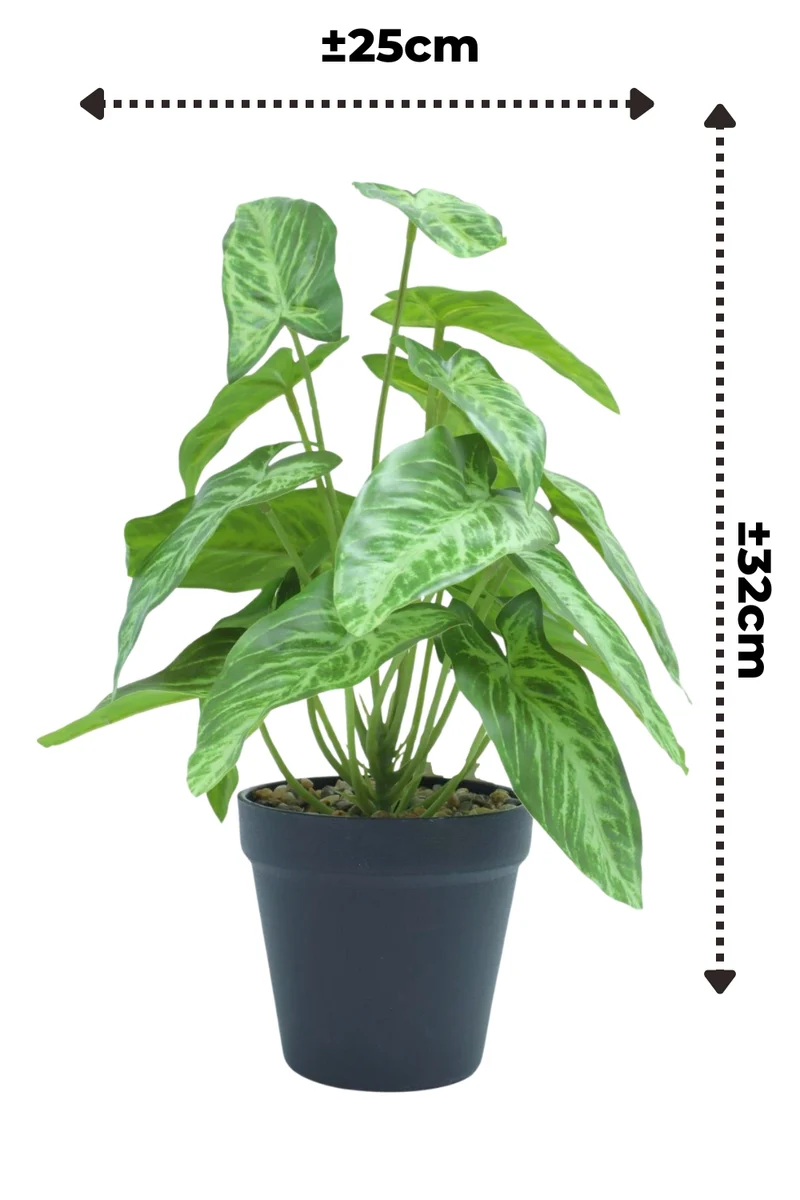 Philodendron Kunstpflanze 32 cm