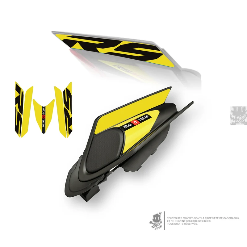 APRILIA - DÉCO CAPOT DE SELLE 2025 - ACIDE RS