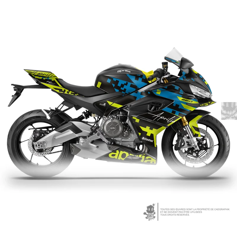 APRILIA KIT DÉCO - RS 660 - PIX - ONLY 50