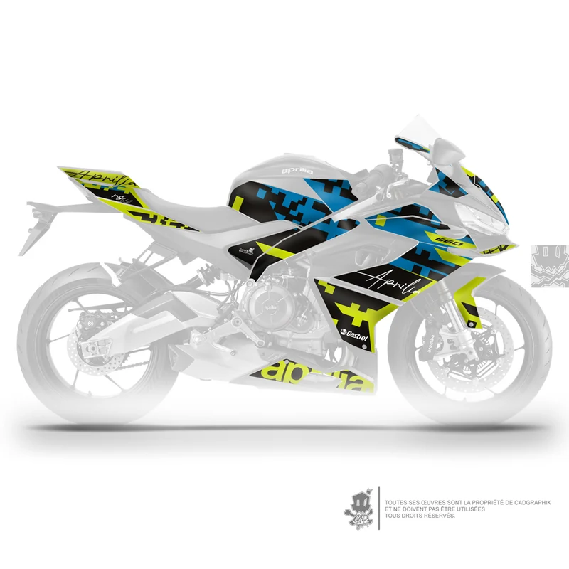 APRILIA KIT DÉCO - RS 660 - PIX - ONLY 50