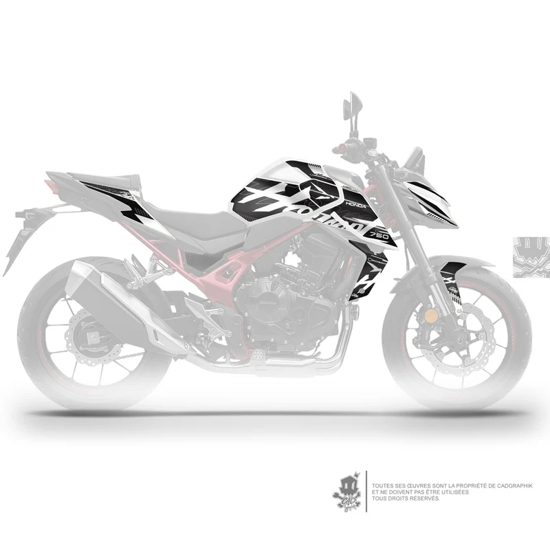 KIT DÉCO HONDA CB750 HORNET SCRIPT W