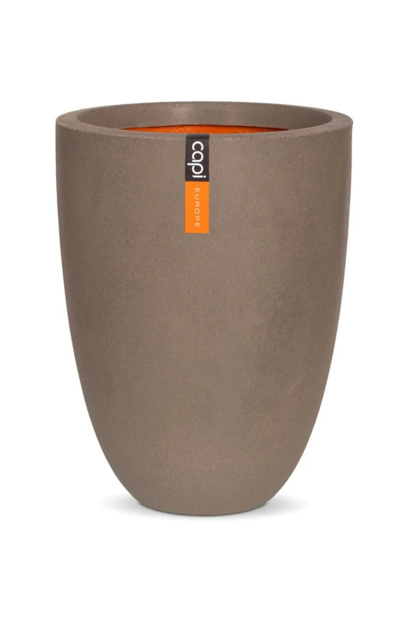 Capi Blumentopf Smooth Vase 26x36 Warm Taupe
