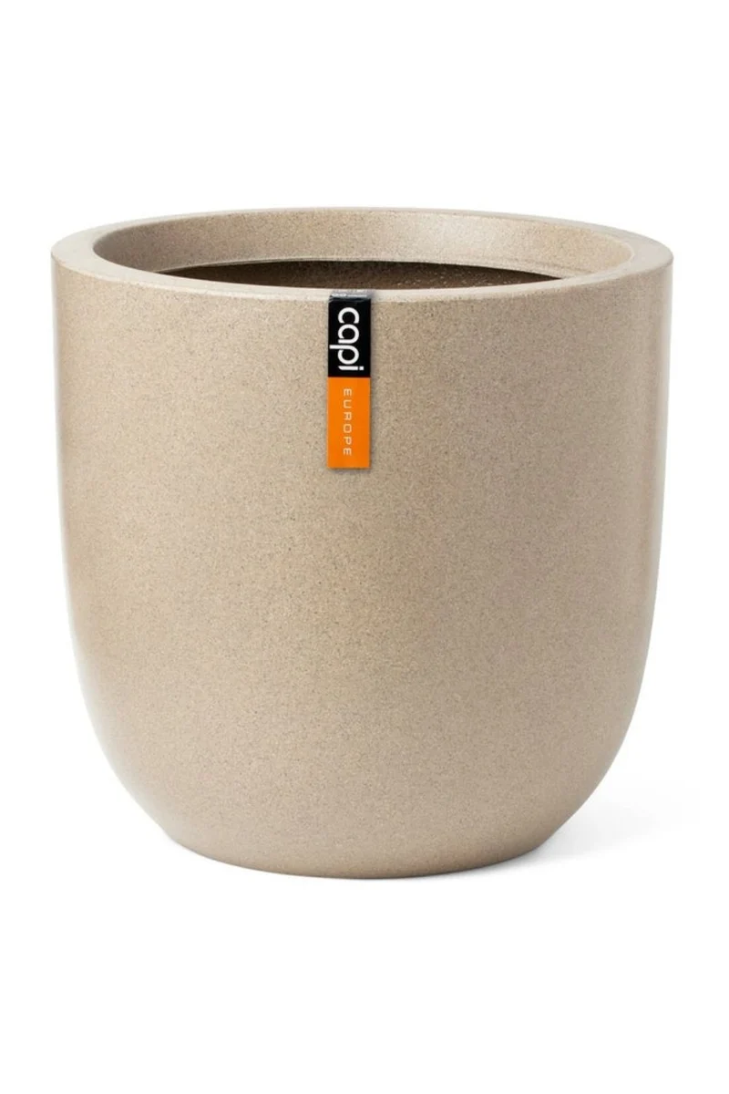 Capi Blumentopf Smooth Kugel 35x34 Terrazzo