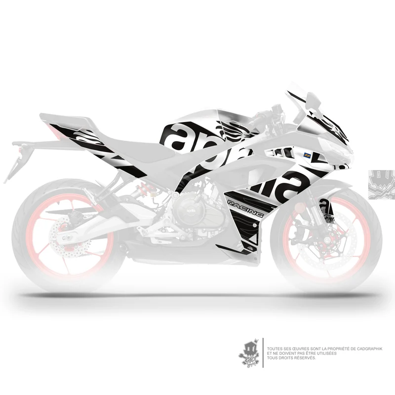 APRILIA KIT DÉCO - RS 457 - 2.5 W- ONLY 50