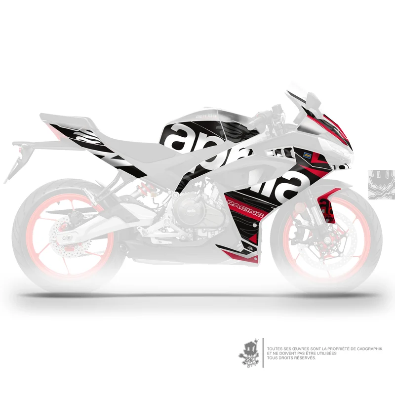 APRILIA KIT DÉCO - RS 457 - 2.5- ONLY 50