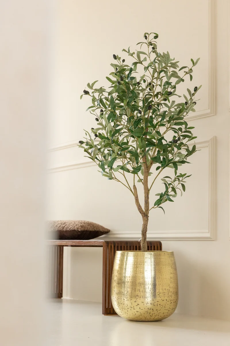 Blumentopf Karakter Gold 30x30cm