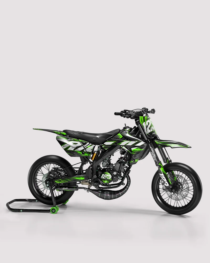 STORMX - Kit deco RIEJU 50cc - Vert