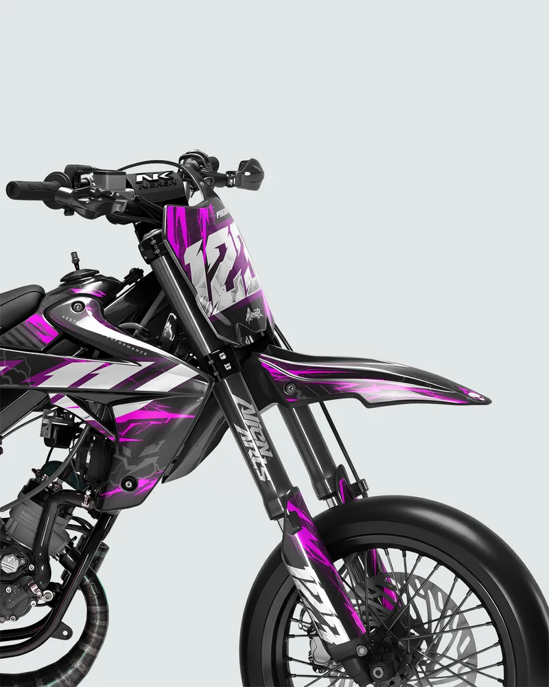 STORMX - Kit deco RIEJU 50cc - Rose