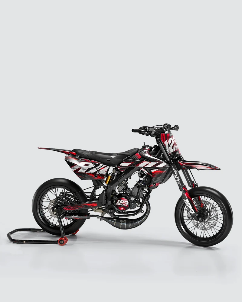 STORMX - Kit deco RIEJU 50cc - Rouge