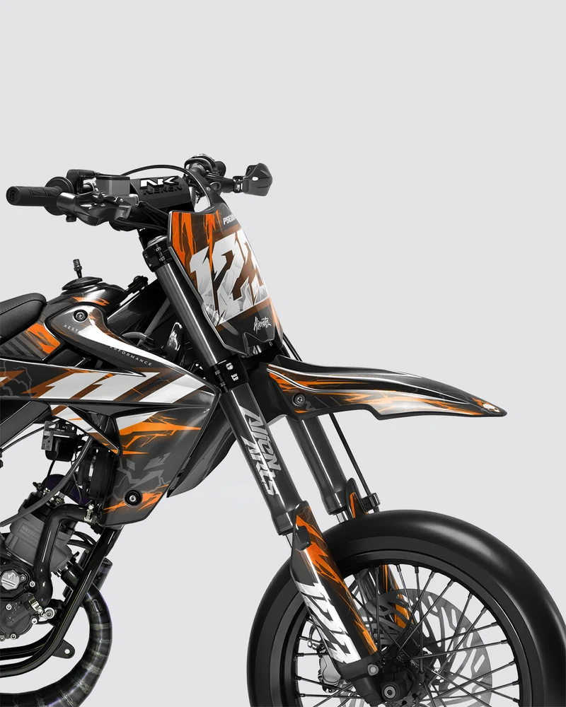 STORMX - Kit deco RIEJU 50cc - Orange