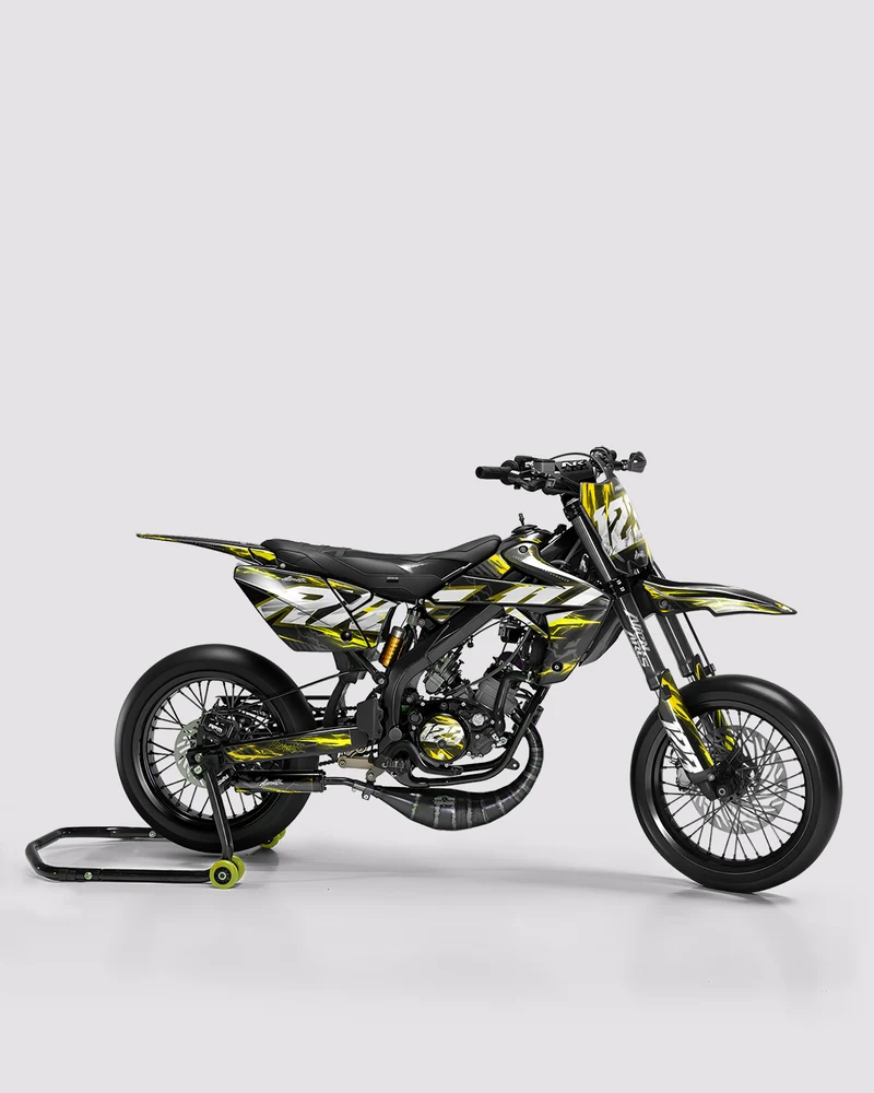 STORMX - Kit deco RIEJU 50cc - Jaune