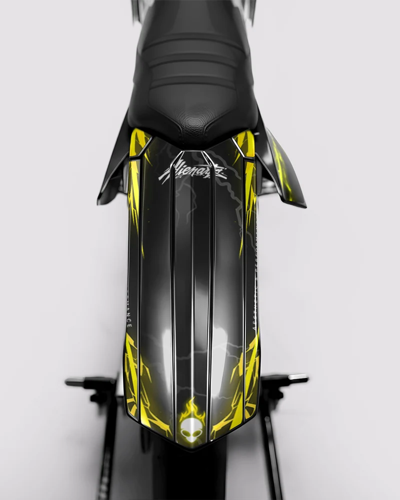 STORMX - Kit deco RIEJU 50cc - Jaune