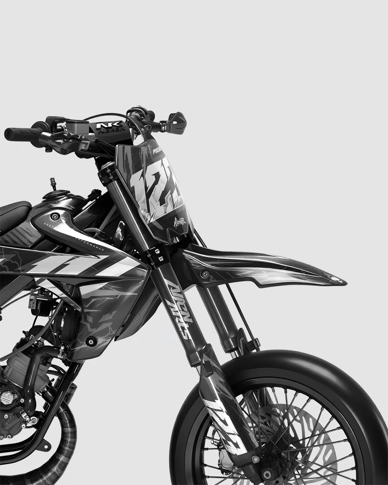 STORMX - Kit deco RIEJU 50cc - Blanc