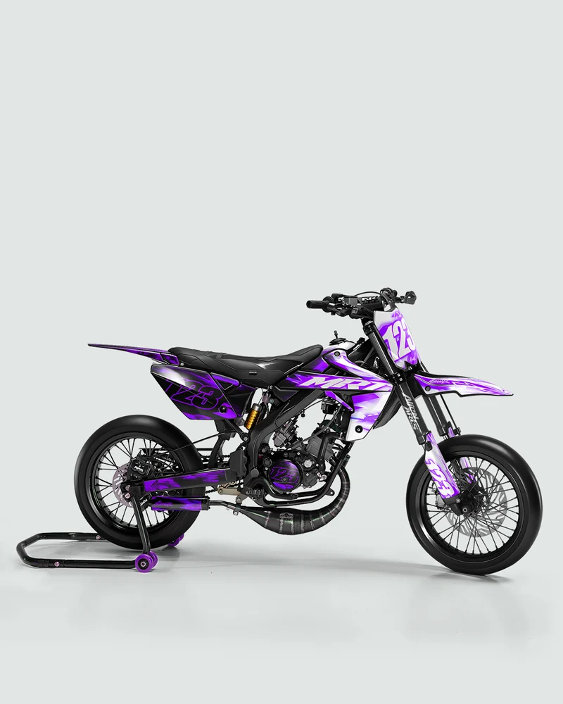 RUSH - Kit deco RIEJU 50cc - Violet