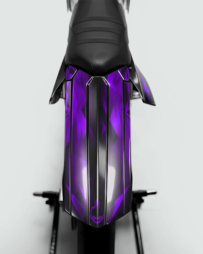 RUSH - Kit deco RIEJU 50cc - Violet