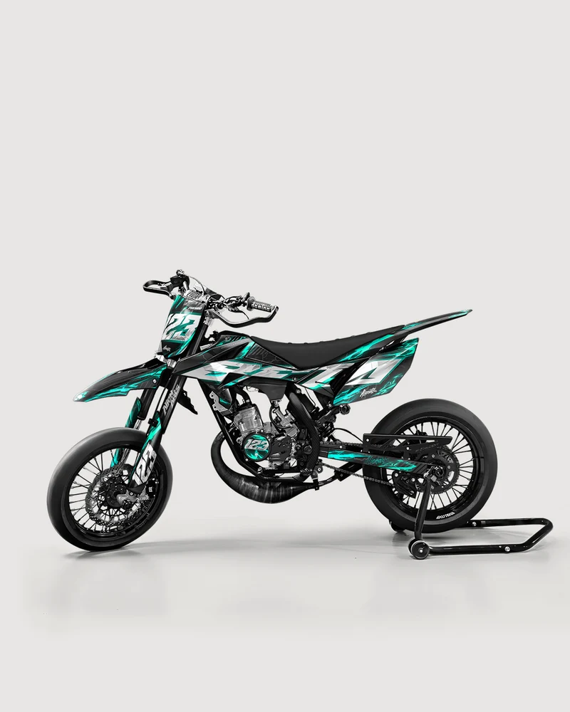 STORMX - Kit deco BETA 50cc - Turquoise