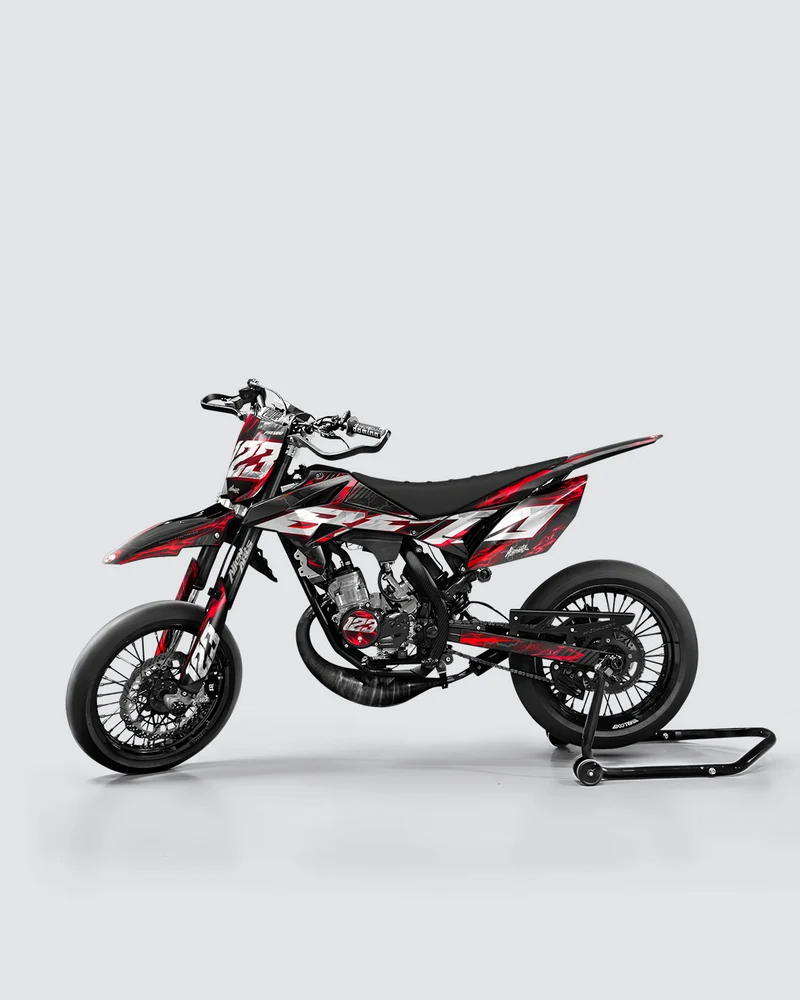 STORMX - Kit deco BETA 50cc - Rouge