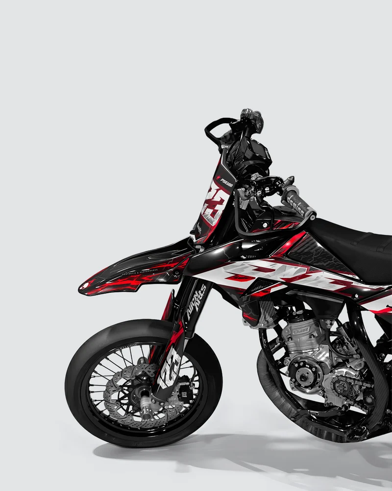 STORMX - Kit deco BETA 50cc - Rouge