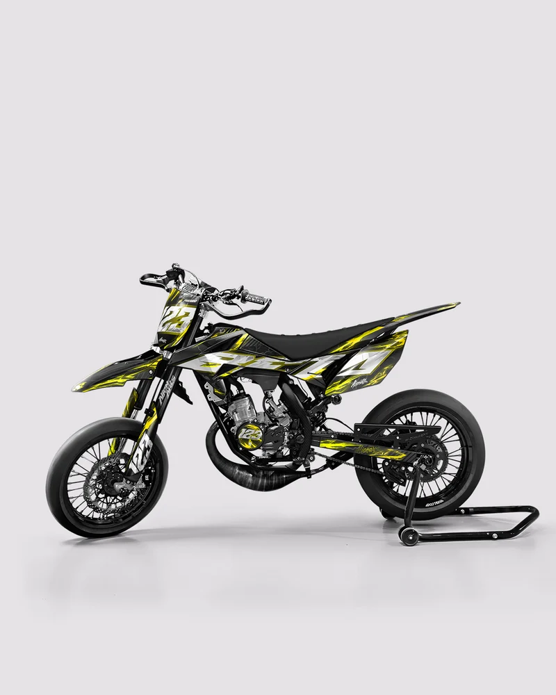 STORMX - Kit deco BETA 50cc - Jaune