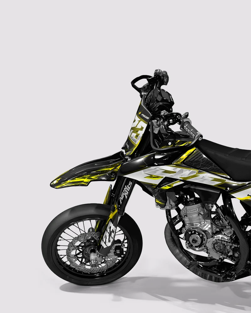 STORMX - Kit deco BETA 50cc - Jaune