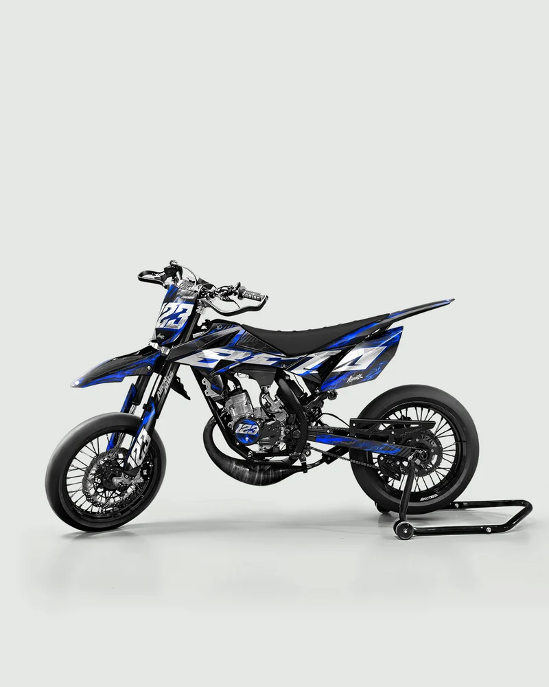 STORMX - Kit deco BETA 50cc - Bleu