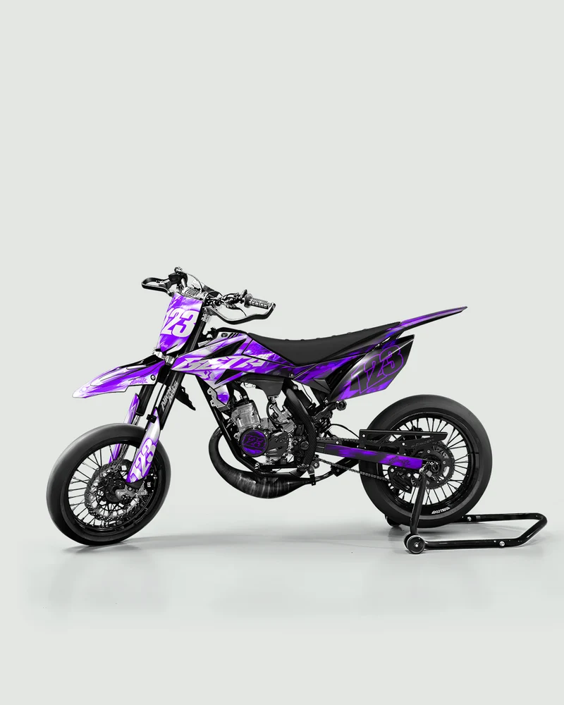 RUSH - Kit deco BETA 50cc - Violet