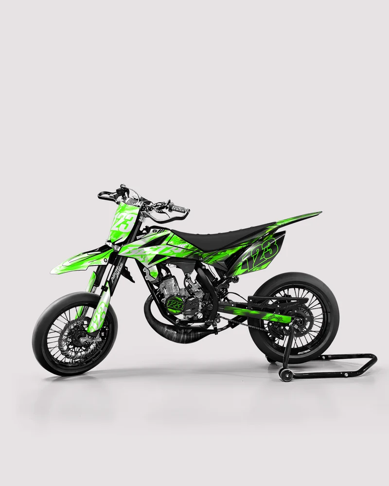 RUSH - Kit deco BETA 50cc - Vert
