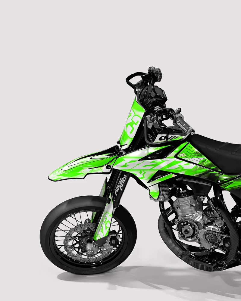 RUSH - Kit deco BETA 50cc - Vert