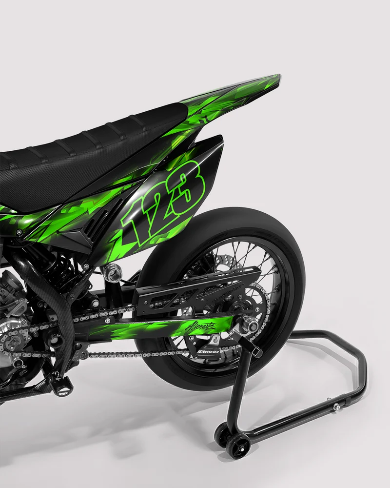 RUSH - Kit deco BETA 50cc - Vert