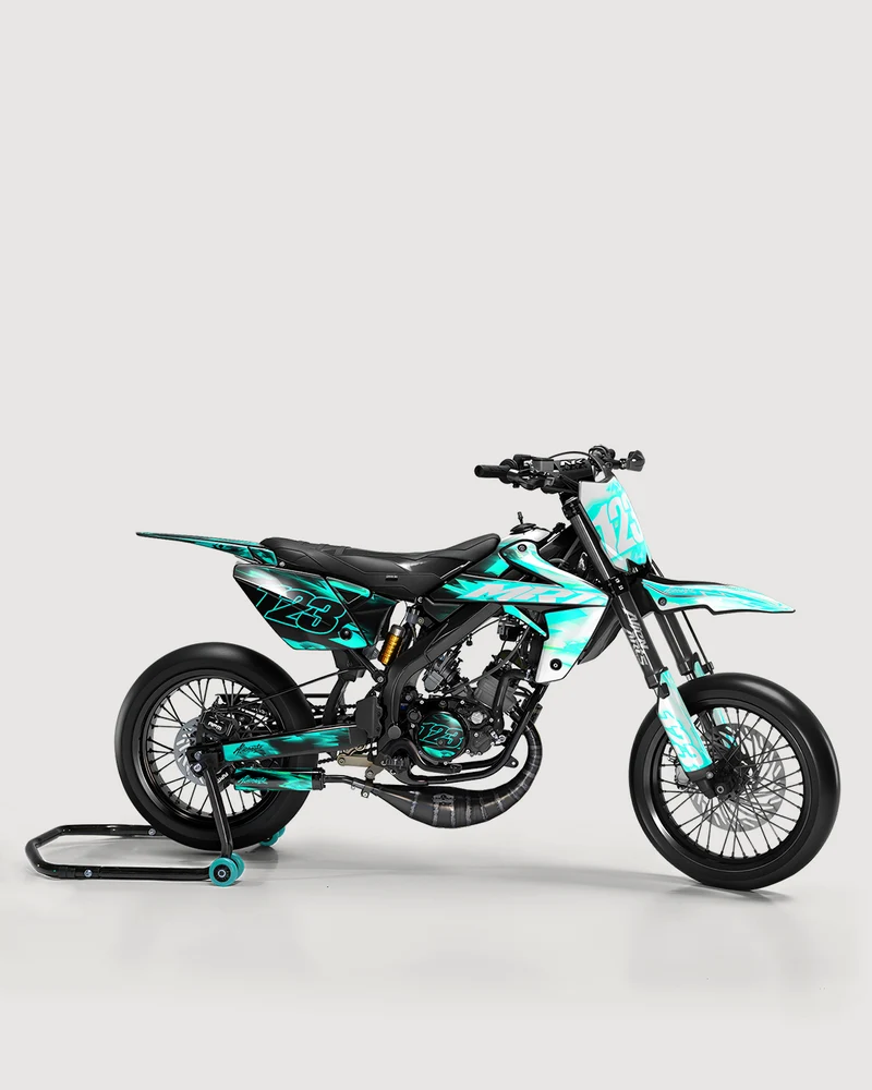 RUSH - Kit deco RIEJU 50cc - Turquoise