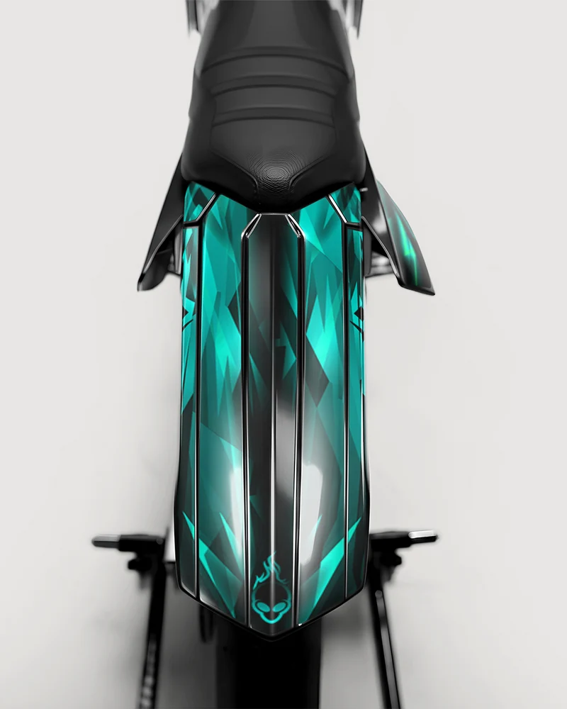 RUSH - Kit deco RIEJU 50cc - Turquoise