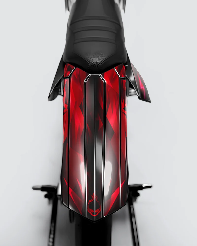 RUSH - Kit deco RIEJU 50cc - Rouge