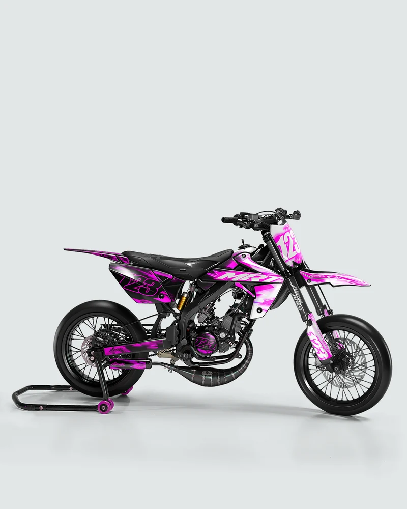 RUSH - Kit deco RIEJU 50cc - Rose