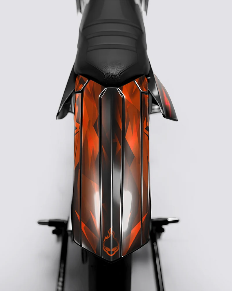 RUSH - Kit deco RIEJU 50cc - Orange