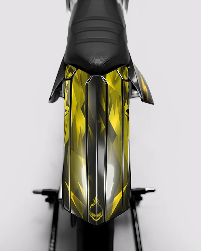 RUSH - Kit deco RIEJU 50cc - Jaune