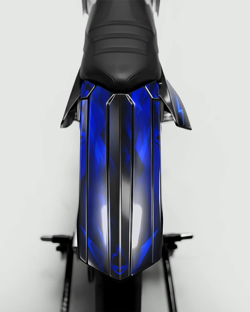 RUSH - Kit deco RIEJU 50cc - Bleu