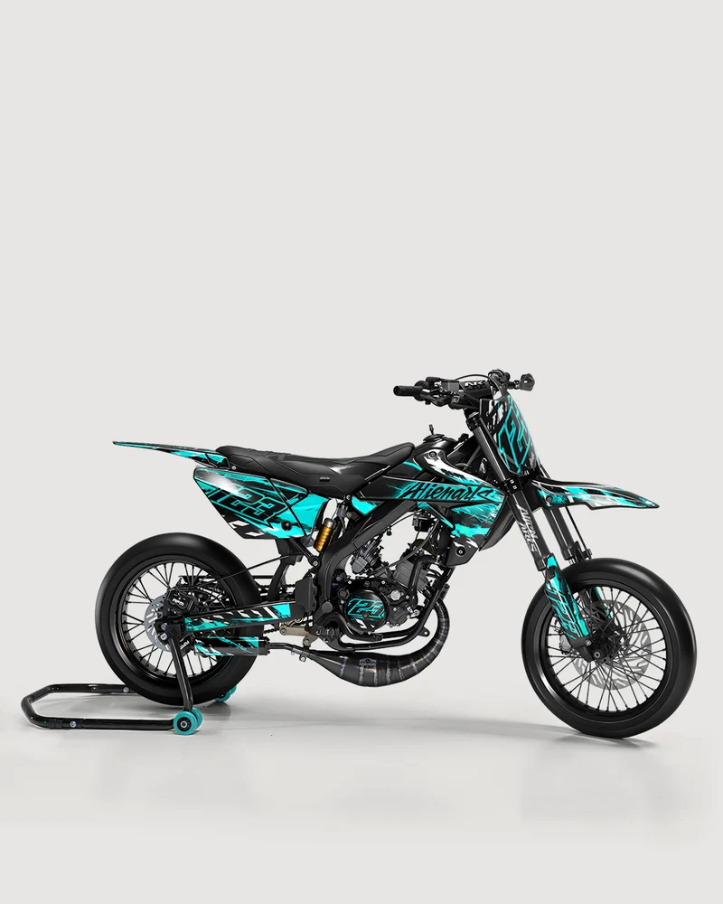 ROGUE - Kit deco RIEJU 50cc - Turquoise