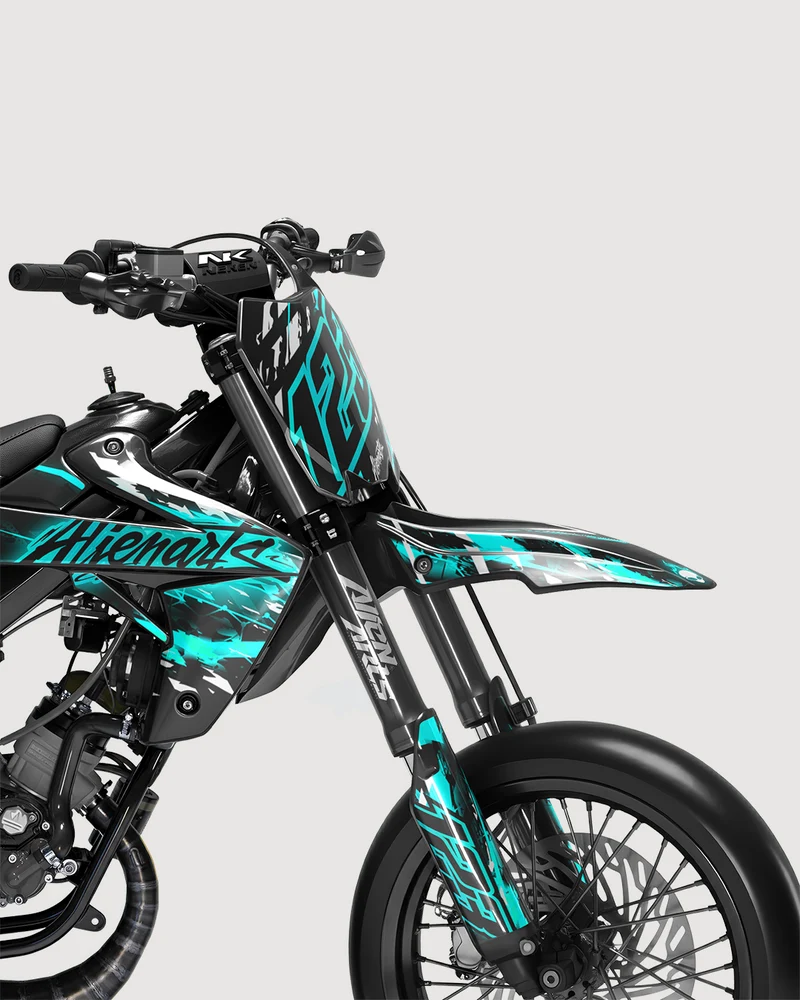 ROGUE - Kit deco RIEJU 50cc - Turquoise