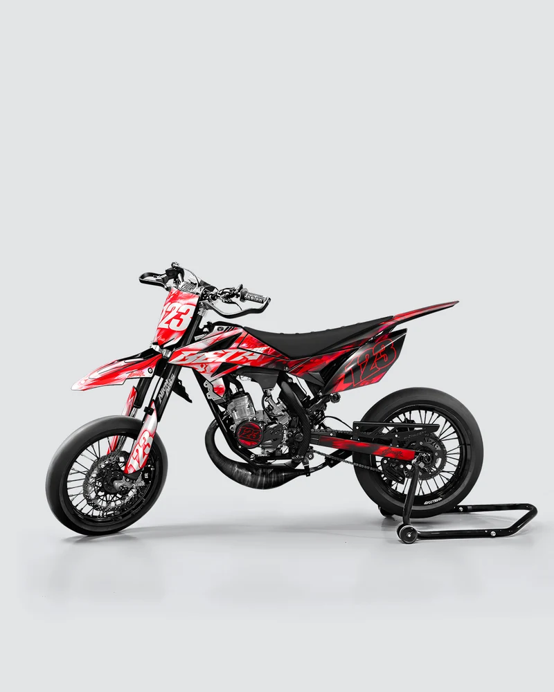 RUSH - Kit deco BETA 50cc - Rouge