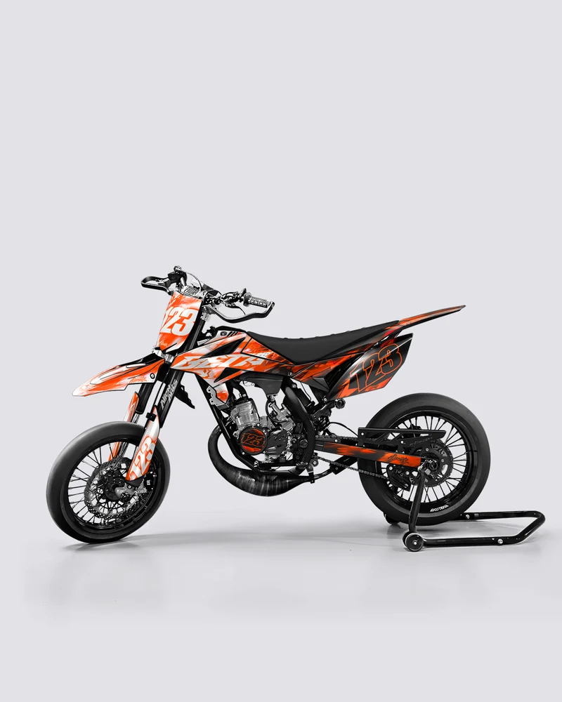RUSH - Kit deco BETA 50cc - Orange
