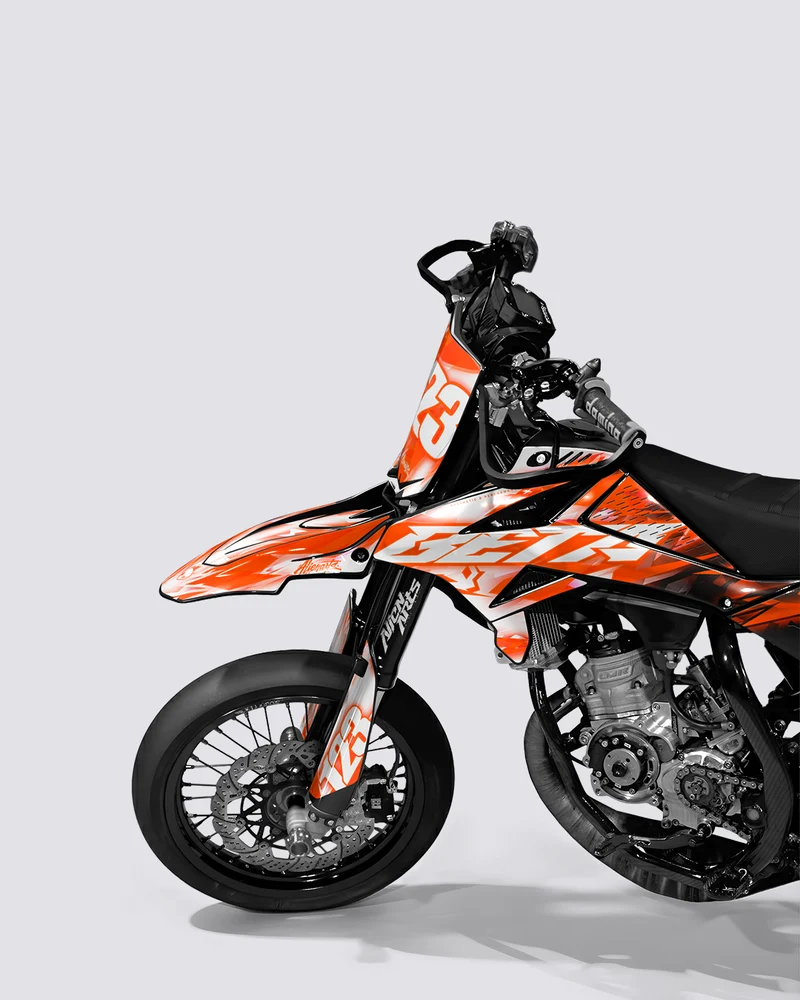 RUSH - Kit deco BETA 50cc - Orange