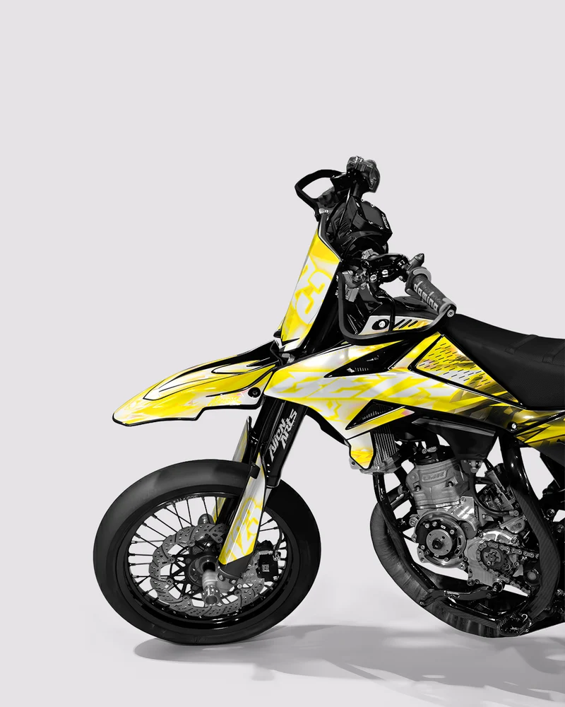 RUSH - Kit deco BETA 50cc - Jaune