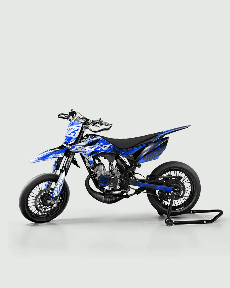 RUSH - Kit deco BETA 50cc - Bleu