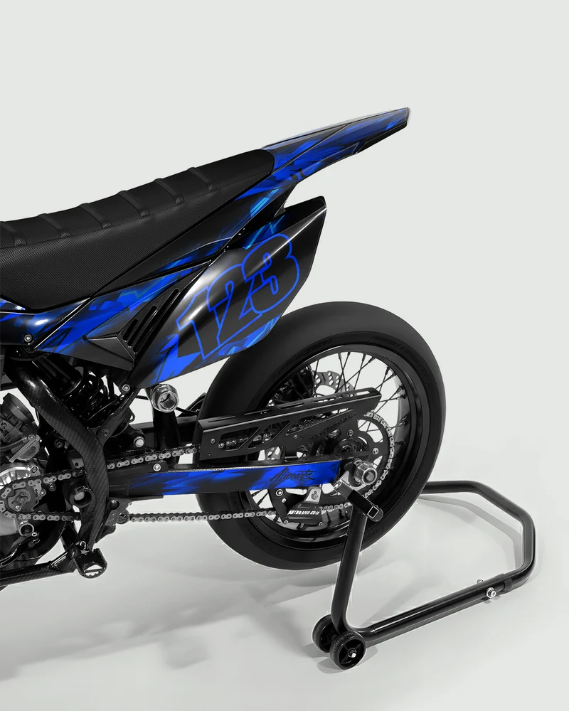 RUSH - Kit deco BETA 50cc - Bleu