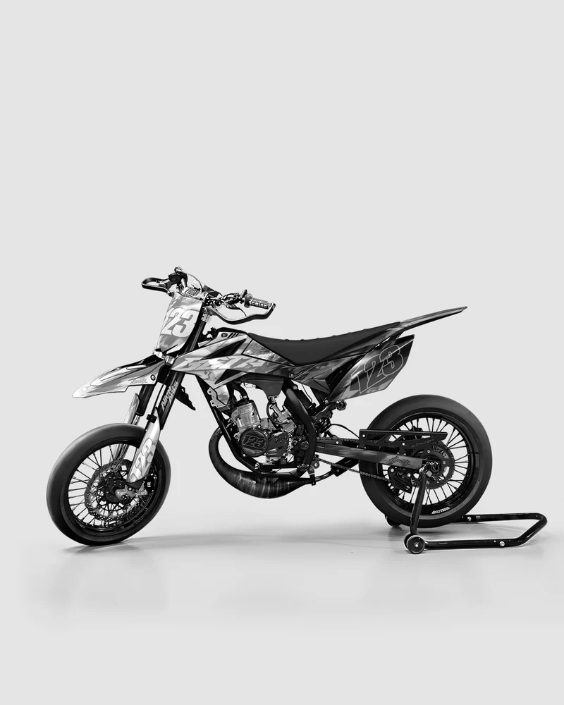 RUSH - Kit deco BETA 50cc - Blanc